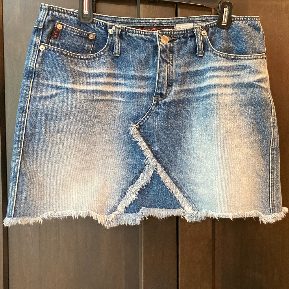 MUDD YO! JEAN SKIRT MINI 5 POCKET SZ 13